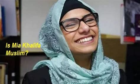 is mia khalifa muslim|Not a troll.